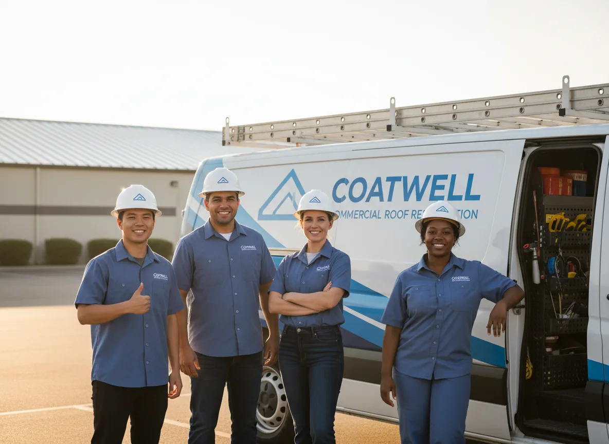 Commercial roof coating company in Olney, IL